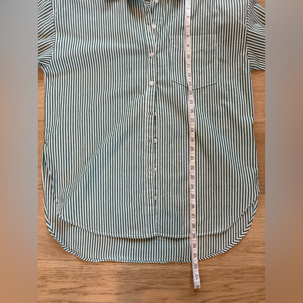 The Bennet Buttondown Shirt by Maeve - Size S - Moss - Picture 12 of 12